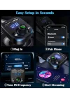X8 Bluetooth Araç Kiti | FM Transmitter & Çift USB Şarj Cihazı | Kablosuz Müzik