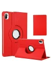 Xiaomi Mi Pad 5/5 Pro ile uyumlu Kılıf 360 Dönebilen Standlı Case Kırmızı