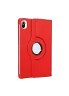 Xiaomi Mi Pad 5/5 Pro ile uyumlu Kılıf 360 Dönebilen Standlı Case Kırmızı