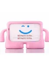 Xiaomi Mi Pad 6/6 Pro / 5/5 Pro Redmi Pad SE 11inç ile uyumlu Kılıf Çocuklara Özel Silikon Case Pembe Açık