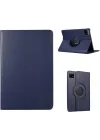 Xiaomi Pad 6/6 Pro 11 inç ile uyumlu Kılıf 360 Dönebilen Standlı Case Lacivert