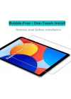 Xiaomi Redmi Pad SE 8.7inç ile uyumlu Tablet Temperli Cam Ekran Koruyucu Şeffaf