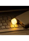 Xspring Mini Usb Led Işık Lambası, 6 Adet Usb Fişli Led Gece Lambası, Yatak Odası, Koridor, Kamp, Okuma, Uyku için Rgb Taşınabilir Ortam Lambası (Sıcak Işık)