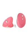 Y08 Dikey Kablosuz 2.4G Sessiz Şarjlı 6 Tuşlu Vertical Mouse 1600DPI 400mAh Pembe