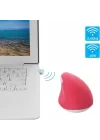 Y08 Dikey Kablosuz 2.4G Sessiz Şarjlı 6 Tuşlu Vertical Mouse 1600DPI 400mAh Pembe