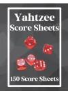 Yahtzee Score Sheets: Large Print, 8.5x11
