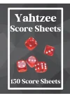 Yahtzee Score Sheets: Large Print, 8.5x11