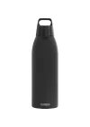 Yalıtımlı içecek şişesi – termos Shield Therm One Black – gazlı içecekler – sızdırmaz – bulaşık makinesinde yıkanabilir – BPA içermez –%90 geri dönüştürülmüş paslanmaz çelik – siyah – 1,5 l