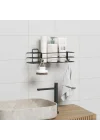 Yapışkanlı Banyo Rafı Duş Şampuanlık Duvar Düzenleyici Organizer