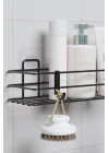 Yapışkanlı Banyo Rafı Duş Şampuanlık Duvar Düzenleyici Organizer