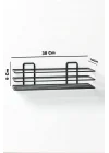 Yapışkanlı Banyo Rafı Duş Şampuanlık Duvar Düzenleyici Organizer