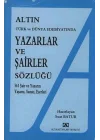 Yazarlar ve Şairler Sözlüğü