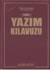 Yazım Kılavuzu (İmla) - (Plastik Kapak)