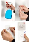Yedek 2 Adet Yapışkanlı Askılık Sticker Nocolor