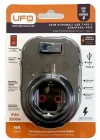 Yeni Tekli Akım Korumalı Priz, 5V 2,4A USB ve Type-C ile Hızlı Şarj, Anahtarlı Topraklı Priz, Sürekli Koruma, 16 A 250 V, Max 3500 W Aşırı Yük Koruması (Gri)
