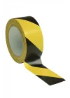 Mey İthalat® Yer İşaretleme Bandı Sarı Siyah 50 mm 30 Metre