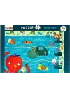 Yer Puzzle-40 Parça Puzzle - Yüzme Yarışı
