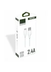 Yetty 2.4A Micro USB Kablo 1m Beyaz YKB-01B