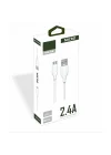 Yetty 2.4A Micro USB Kablo 1m Beyaz YKB-01B
