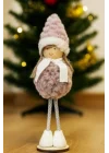 Yılbaşı Çam Ağacı Süsü Dilek Perisi Pembe 20 cm