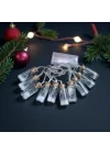YILBAŞI LED ZİNCİR IŞIK CAM ŞİŞE 165CM 10 AMPUL AST6003