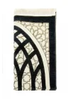 Yıldız Desenli Şönil Seccade - Siyah