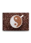 Ying Yang Kahve Tablosu - 90x60cm