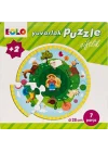 Yuvarlak Puzzle-Çiftlik