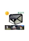 Zauss 4 Adet Solar Güneş Enerjili Hareket Sensörlü 4 Taraflı Bahçe Garaj Ev Aydınlatma Lambası