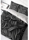 Zebra Stripes Modern Çift Kişilik Nevresim Takımı, monohome3909