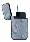 Zengaz Cool Tasarım Jet Alev Çakmak - Water Drops 8Bits
