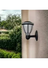 Zita Kupa Bahçe Duvar Apliği 37 cm | E27 Duy | IP54 Dış Mekan Duvar Lambası | UV Protection | Bahçe, Teras, Veranda ve Yürüyüş Yolu (Ampul Hariç)