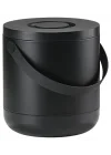 Zone Circular Çöp Kovası, Çap: 31,5 x 31 cm - 15 Litre, Siyah