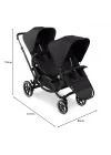 Zoom 2 2025 Coal (İkiz Bebek Arabası)