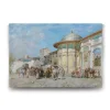 Alberto Pasini - At Pazarı Tablosu - 45x30cm