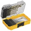 dwa1240 Pilot Point Industrie-Cobalt-Bohrer Bit Set (14 Stück)