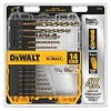 dwa1240 Pilot Point Industrie-Cobalt-Bohrer Bit Set (14 Stück)