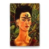 Frida Kahlo - Thinking About Death Tablosu - 60x90cm