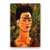Frida Kahlo - Thinking About Death Tablosu - 60x90cm