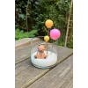 Küre Üçlü Silikon Mum Kalıp Seti