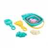 Mey İthalat® 6368 KOVA SET KATLANABİLİR FİLE 4A FİLE