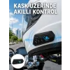 Mey İthalat® Bluetooth Kask Kulaklığı Intercom 5.0 Bluetooth Android ve İOS Uyumlu Yeni Nesil