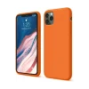 Mey İthalat®   iPhone 11 Pro Kılıf First Silikon - Turuncu