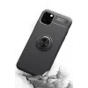 Mey İthalat®   iPhone 11 Pro Kılıf Range Yüzüklü Silikon - Mavi