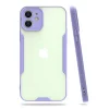 Mey İthalat®   iPhone 12 Kılıf Platin Silikon - Lila