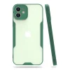 Mey İthalat®   iPhone 12 Kılıf Platin Silikon - Yeşil