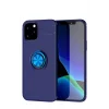 Mey İthalat®   iPhone 12 Kılıf Range Yüzüklü Silikon - Mavi