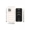 Mey İthalat®   iPhone 12 Pro Kılıf Optimum Silikon - Krem