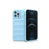 Mey İthalat®   iPhone 12 Pro Kılıf Optimum Silikon - Sky Blue