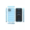 Mey İthalat®   iPhone 12 Pro Kılıf Optimum Silikon - Sky Blue